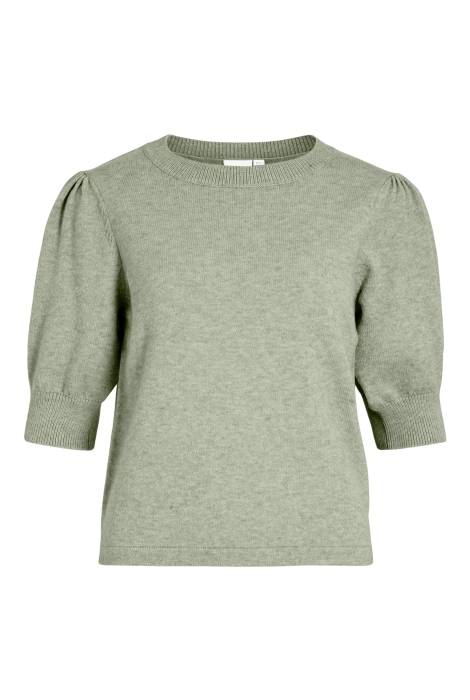 Vila viril 2/4 sleeve o-neck knit top -